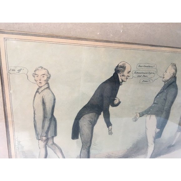 Tableaux Cadres Illustration Examples Laconic by CMotte Leicester Sq- HB 18"x14" - Picture 4 of 9